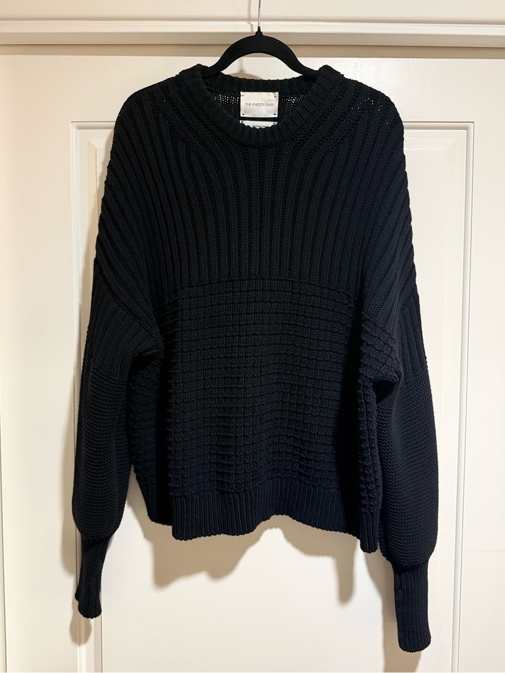 THE KNOTTY ONES Delčia Cotton Sweater (S)